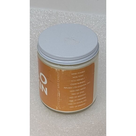 Hello Pumpkin Soy Candle 7.2 oz By Happy Little Flame - Picture 3 of 3